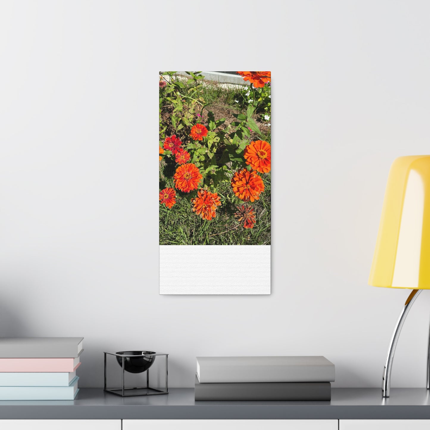 Matiby "Reals" Red Flowers Canvas Gallery Wraps