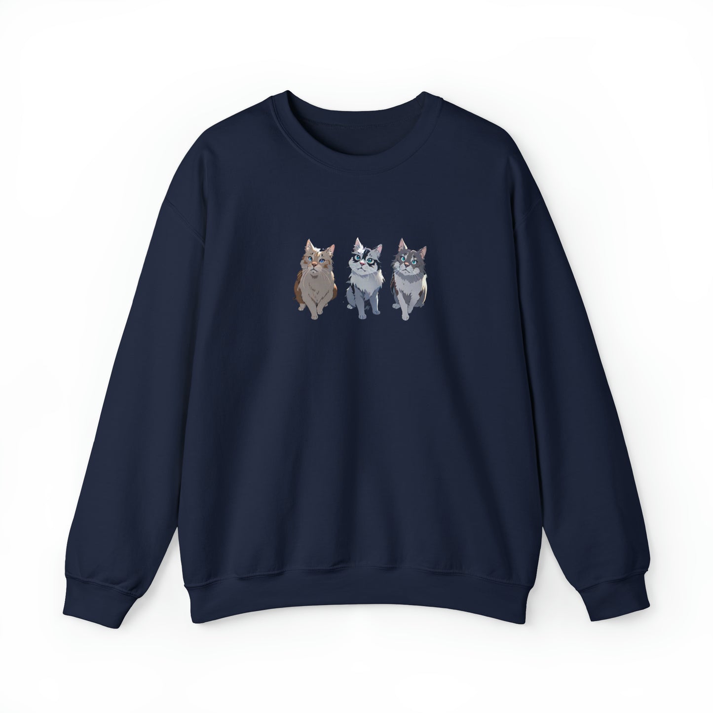 Matiby Cats Unisex Heavy Blend™ Crewneck Sweatshirt