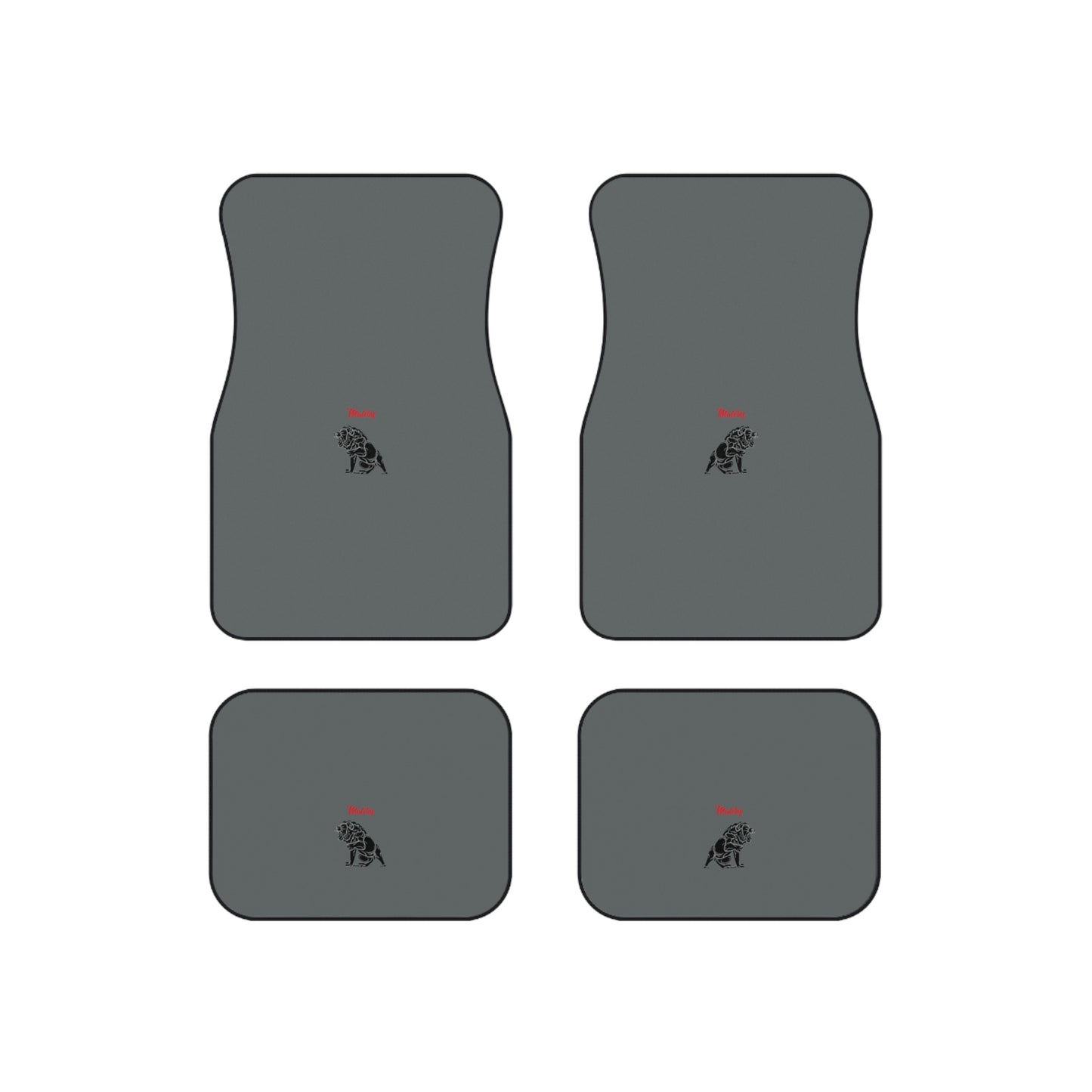 Matiby Dark Grey Car Mats (Set of 4)