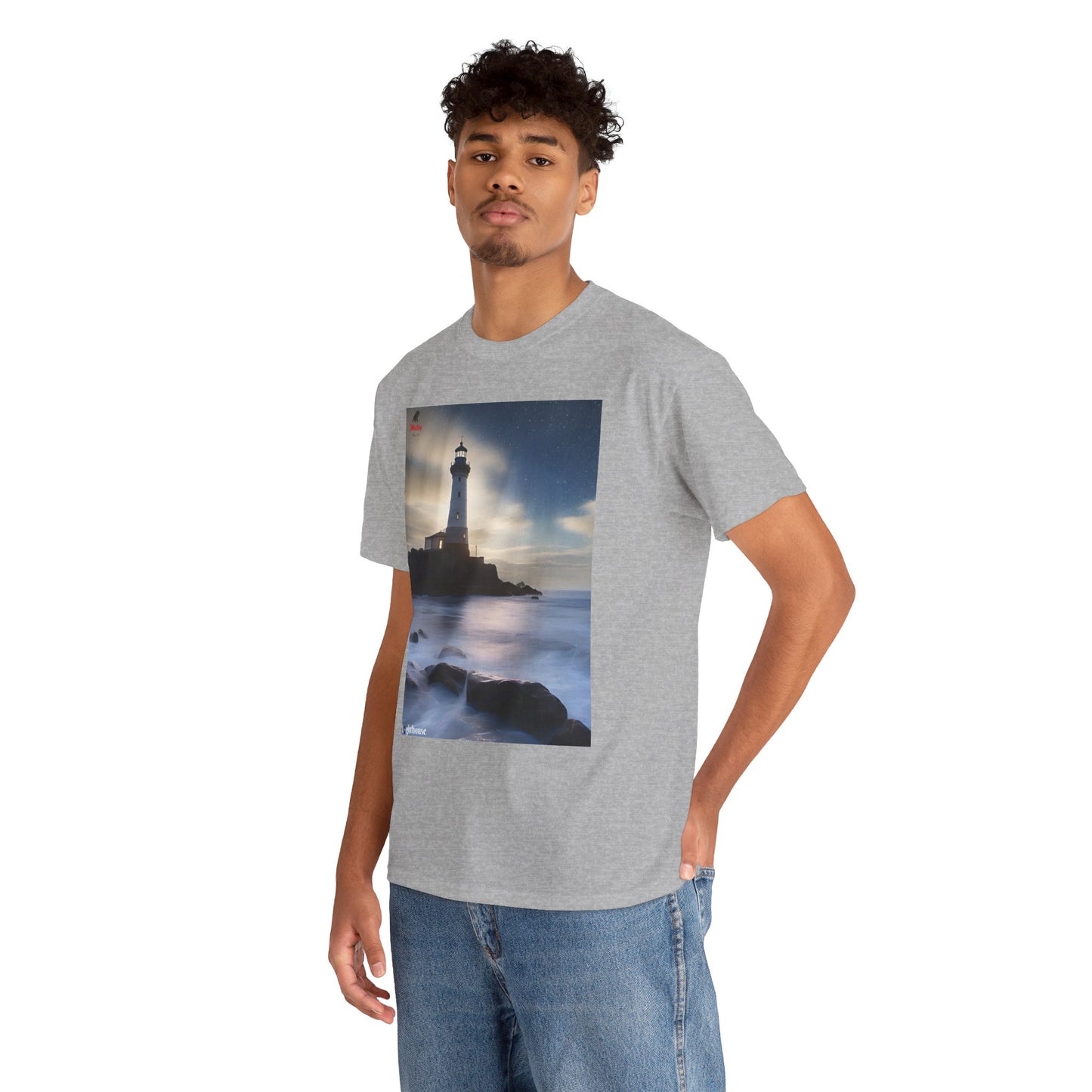 Lighthouse Unisex Heavy Cotton Tee