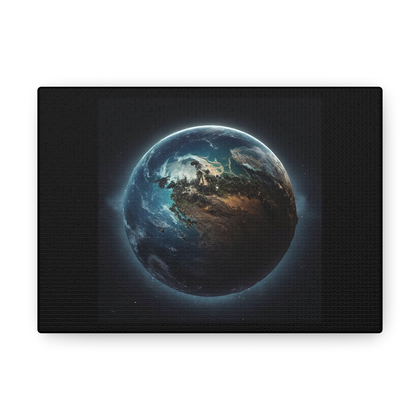 Matiby Worlds Black Canvas Gallery Wraps