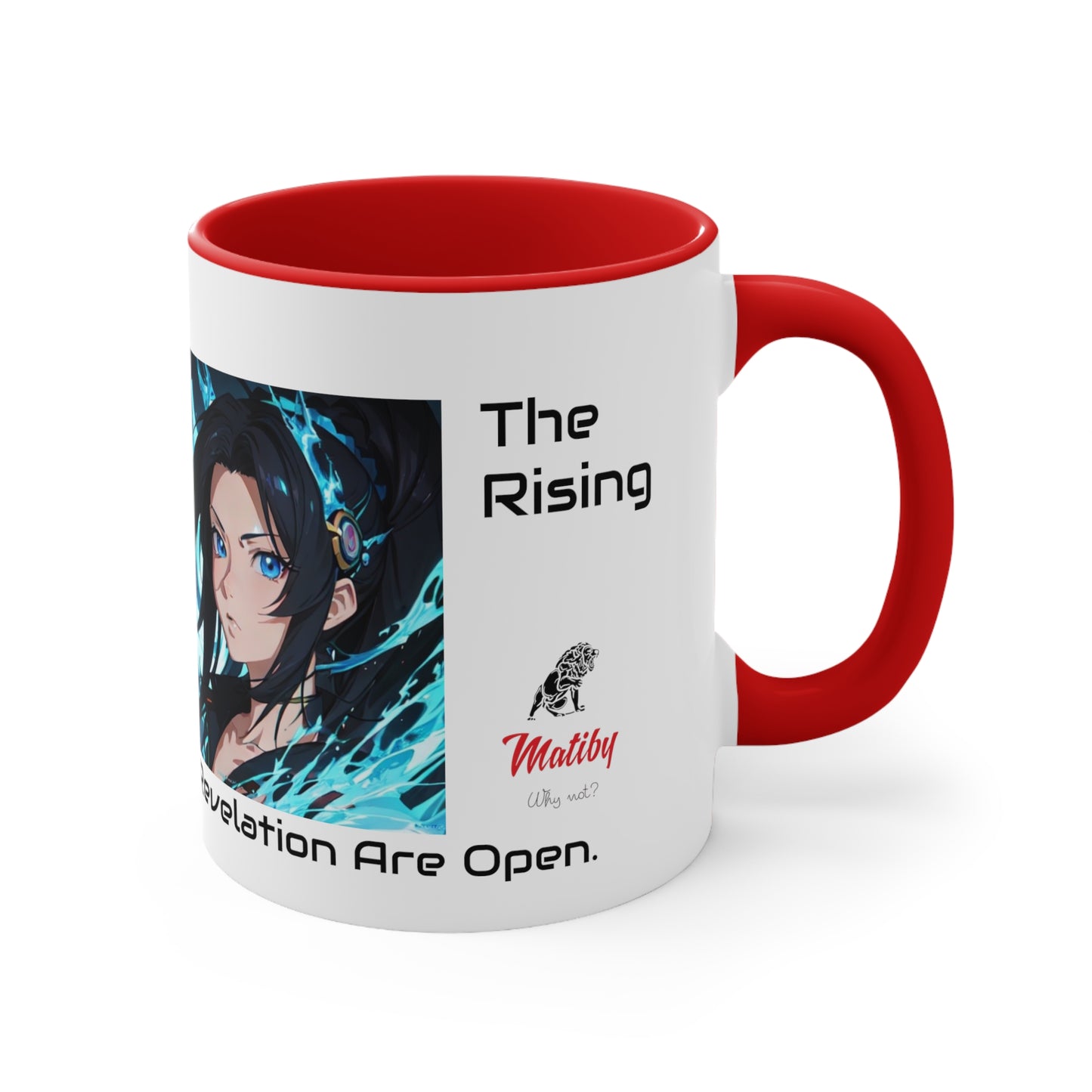 The Rising Accent Mug, 11oz