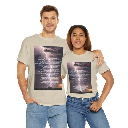 Lightning Style He is Risen Unisex Heavy Cotton Tee