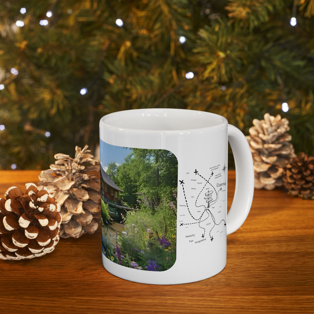 Cozy Architecture & Dreamy Landscapes #11 White Ceramic Mug – Homes Home Sweet Home Cup (11oz/15oz)