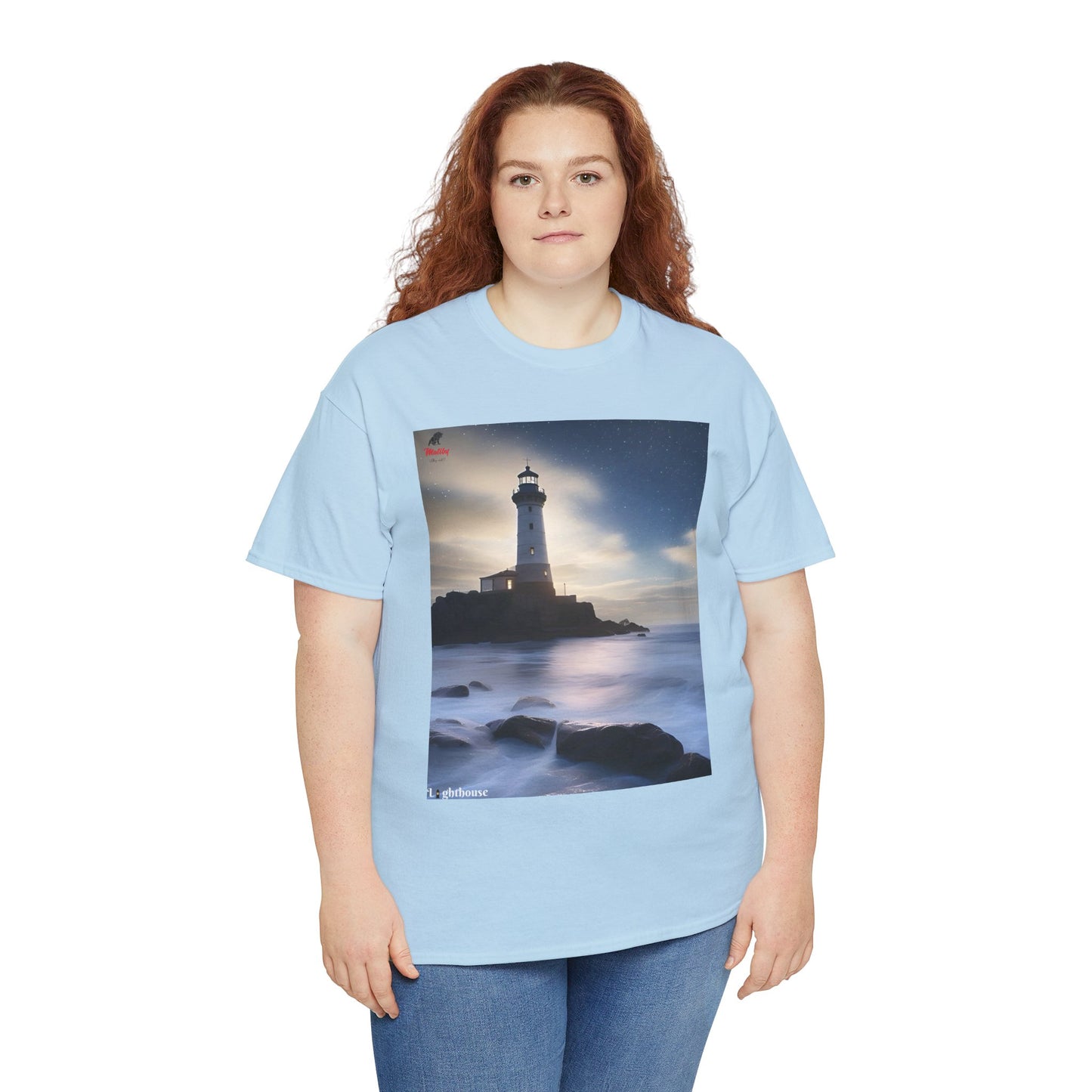 Lighthouse Unisex Heavy Cotton Tee