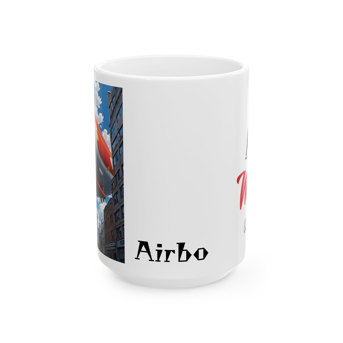 Matiby Airbo Ceramic Mug, (11oz, 15oz)