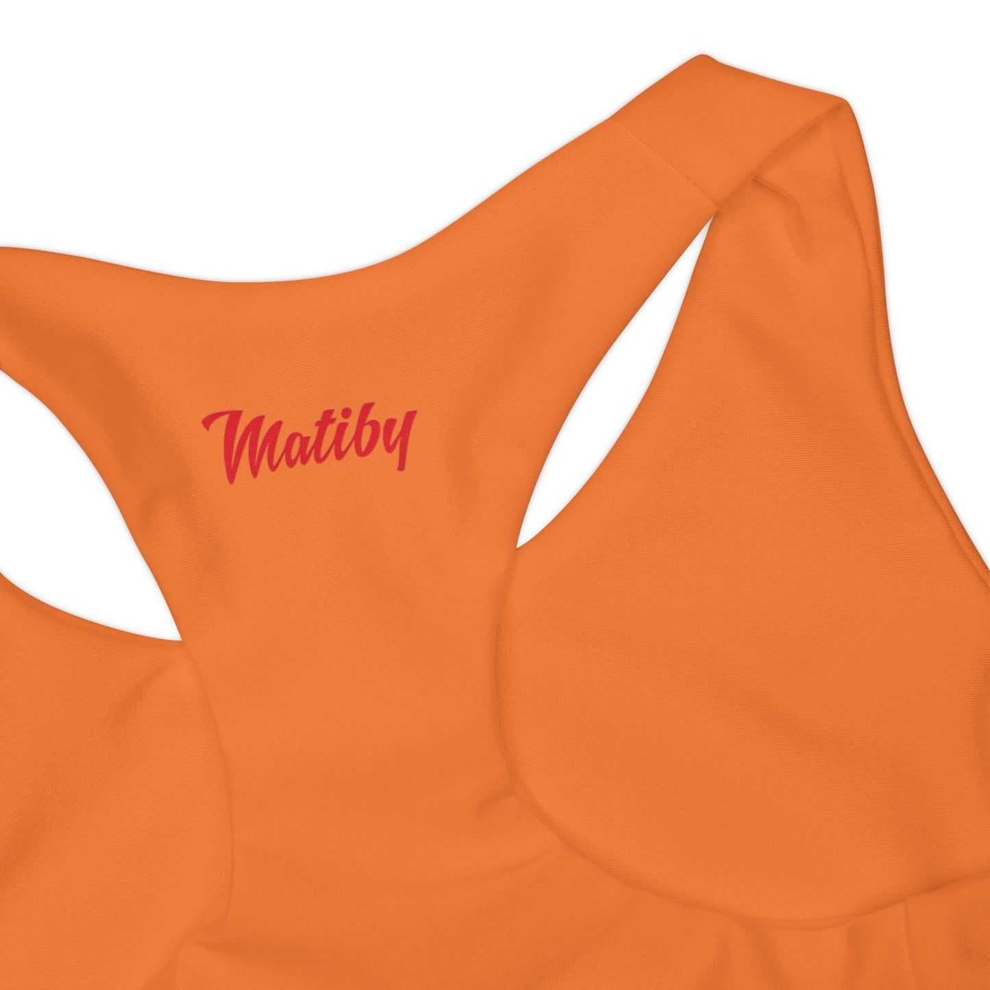 Girl's "Sunny Day" Light Orange Two Piece Swimsuit (AOP)