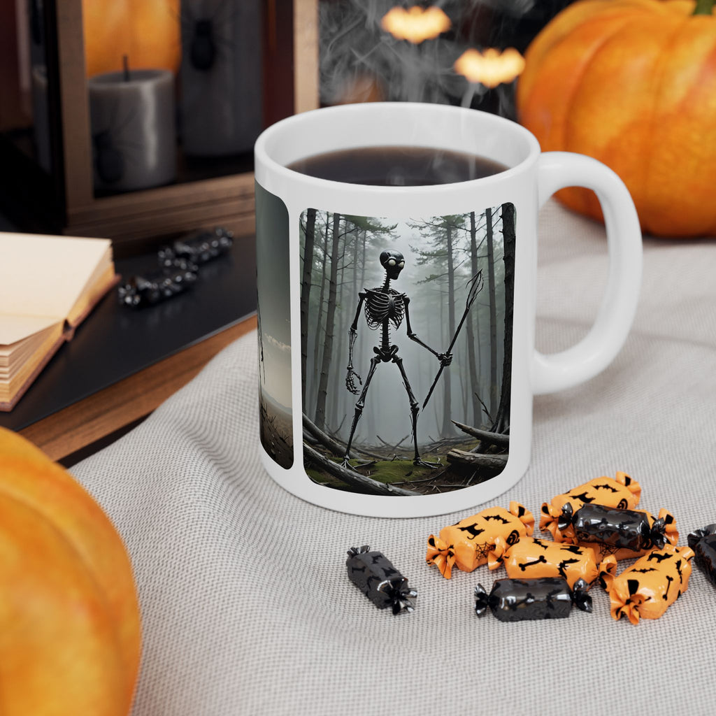 The Stick-To-It Species #3 White Ceramic Mug – Anatomy of Optimism Cup 11oz/15oz