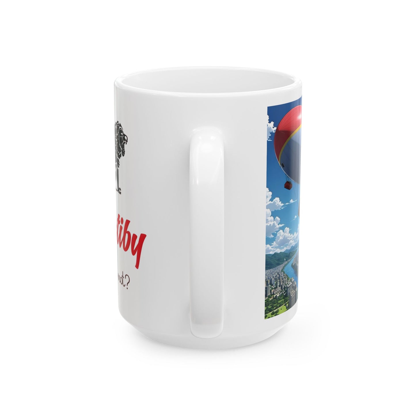 Matiby Airbo Ceramic Mug, (11oz, 15oz)