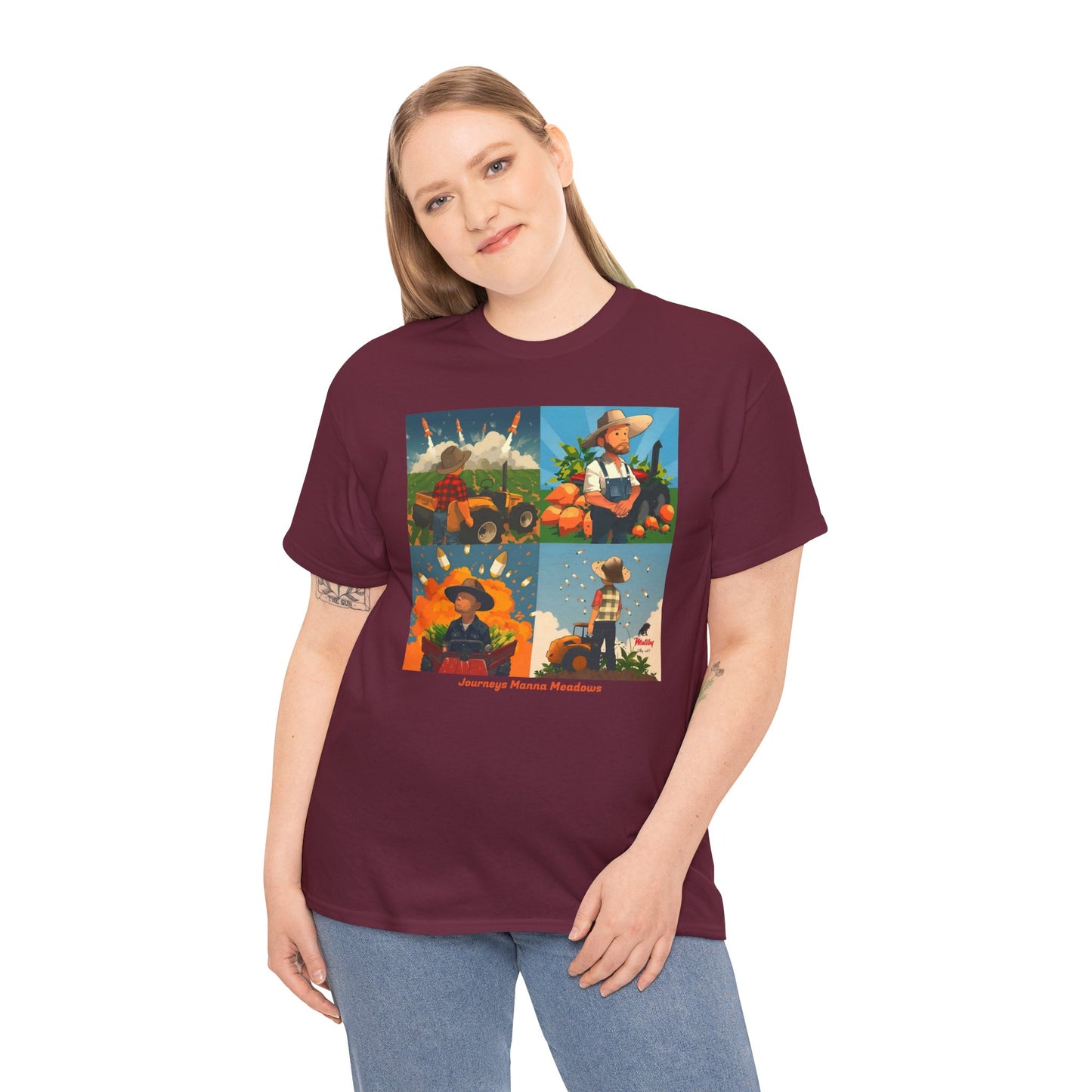 Journeys Manna Meadows Unisex Heavy Cotton Tee