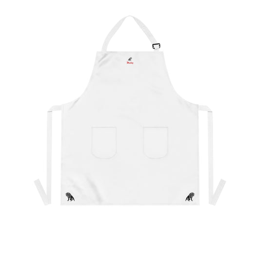 Matiby White Apron (AOP)