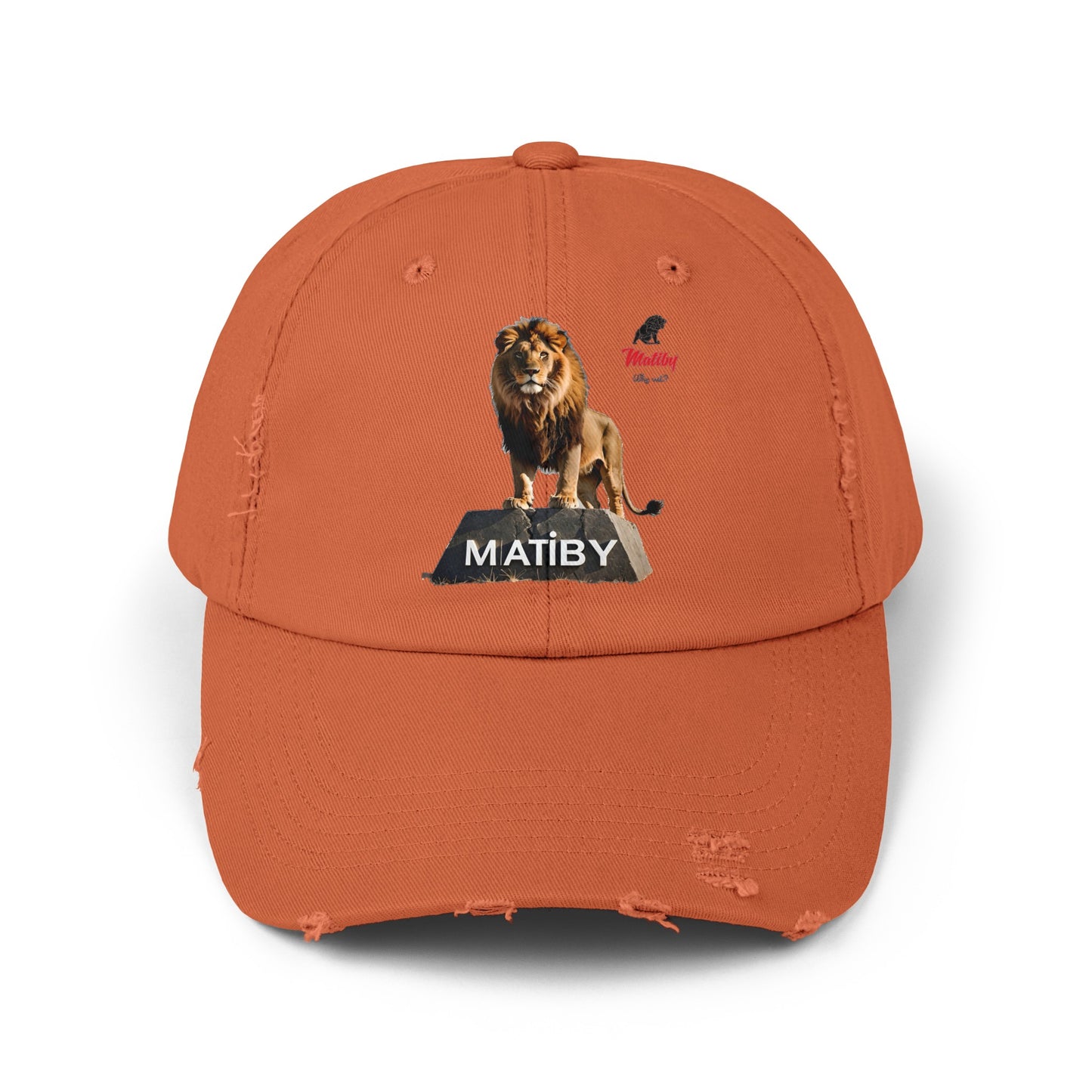 Matiby Lion Unisex Distressed Cap