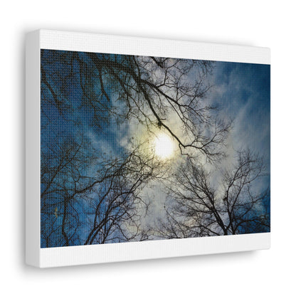 Sunup White Canvas Gallery Wraps