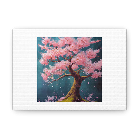 Cherry Blossom White Canvas Gallery Wraps