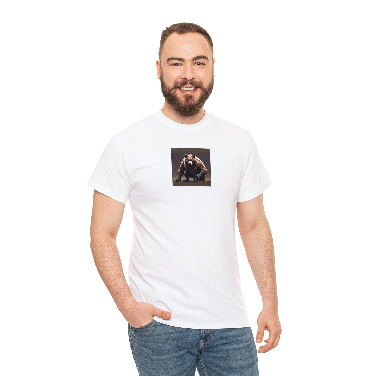 Matiby Wolfareene Unisex Heavy Cotton Tee