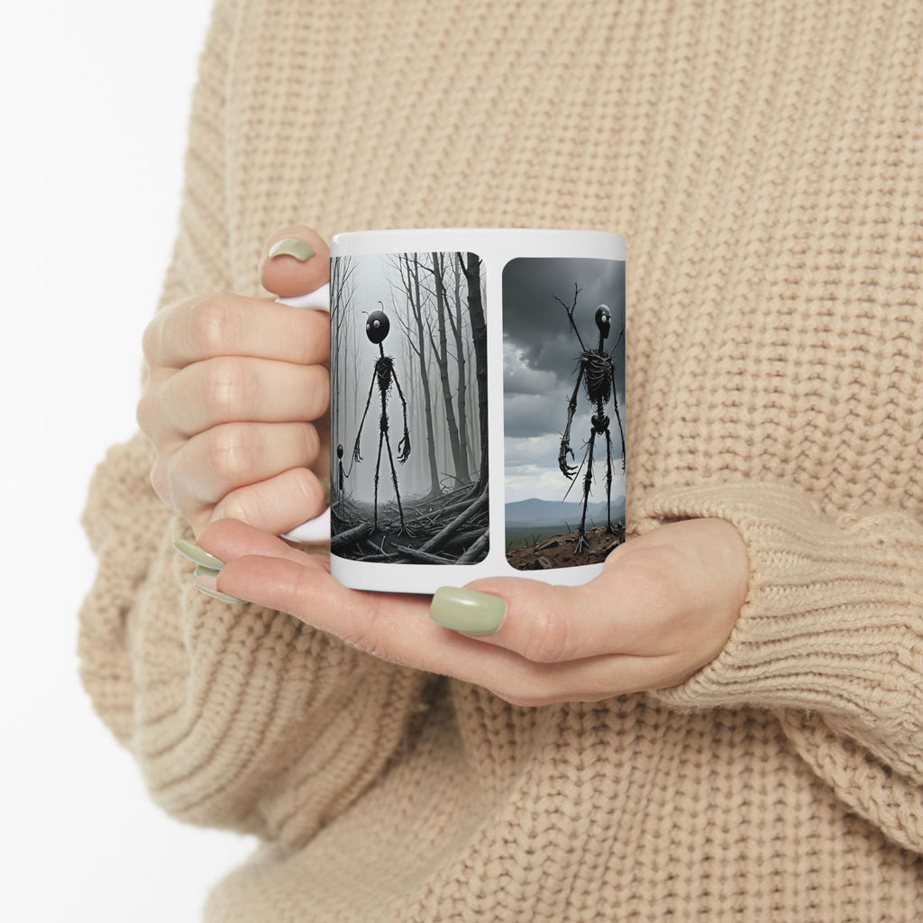 The Stick-To-It Species #8 White Ceramic Mug – Anatomy of Optimism Cup 11oz/15oz