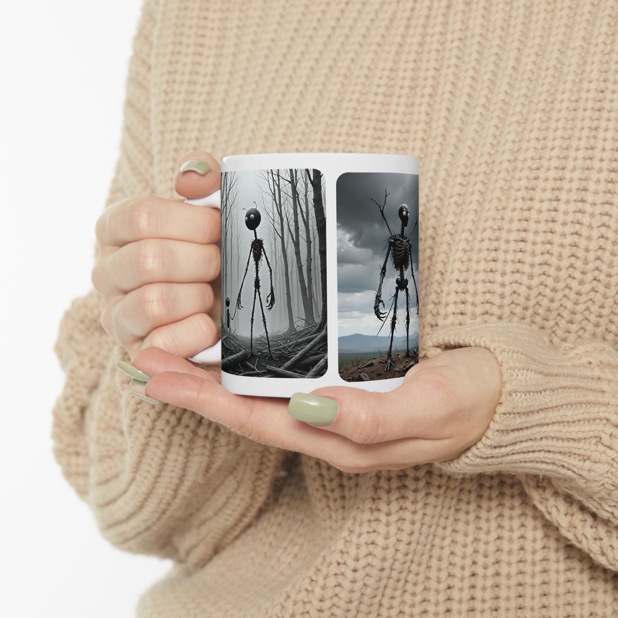The Stick-To-It Species #8 White Ceramic Mug – Anatomy of Optimism Cup 11oz/15oz