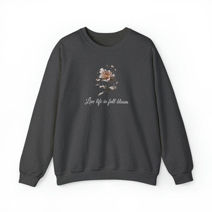 Matiby Amy's Special Flower Bloom Unisex Heavy Blend™ Crewneck Sweatshirt