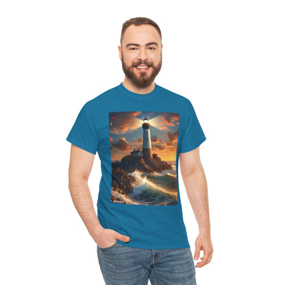 Lighthouse Unisex Heavy Cotton Tee