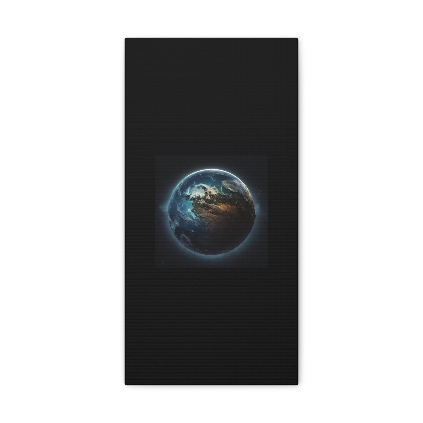 Matiby Worlds Black Canvas Gallery Wraps