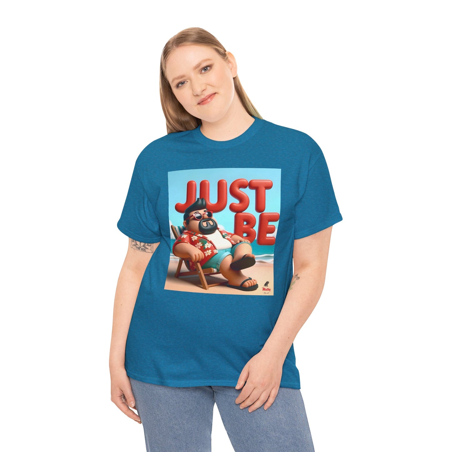 Just Be Unisex Heavy Cotton Tee