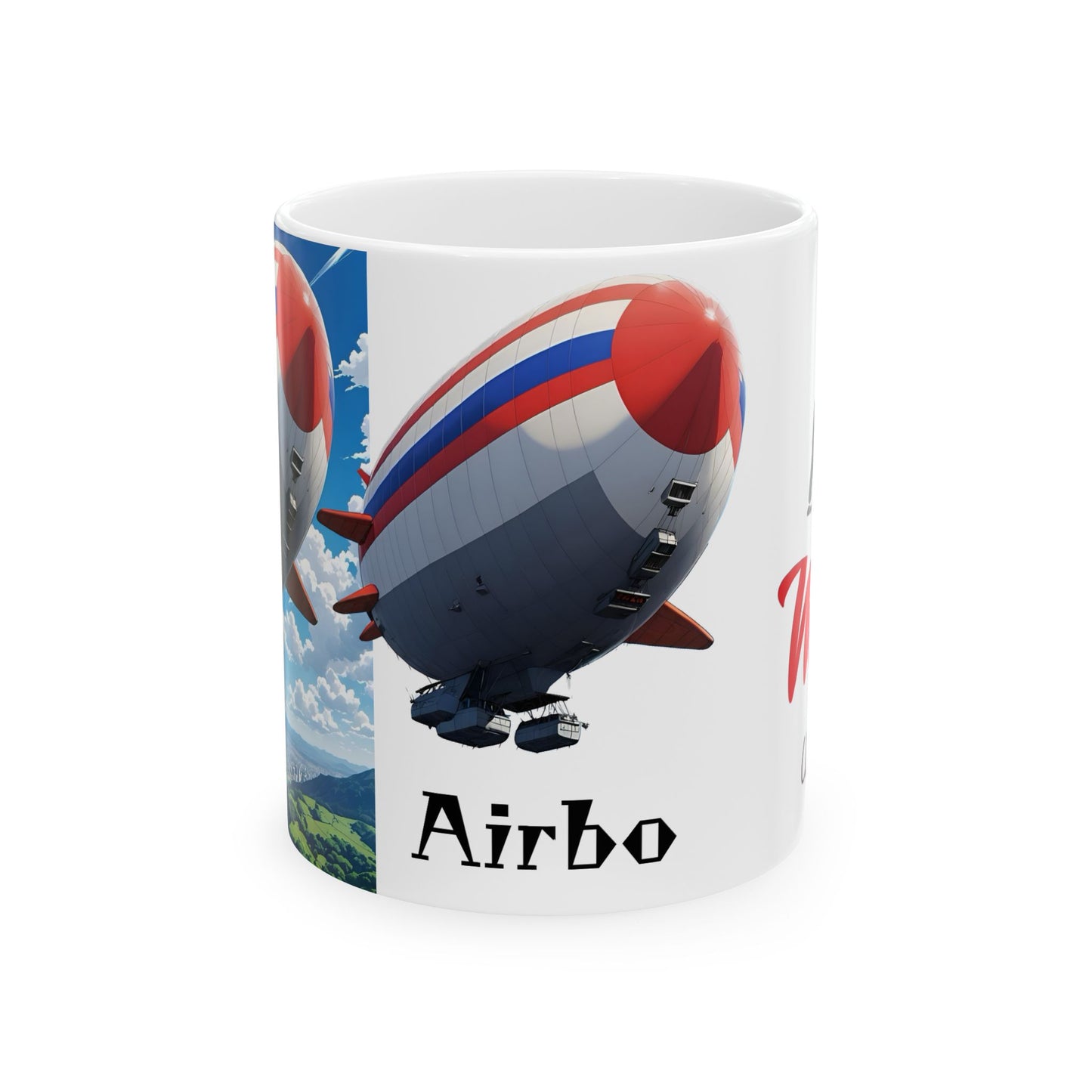 Matiby Airbo Ceramic Mug, (11oz, 15oz)