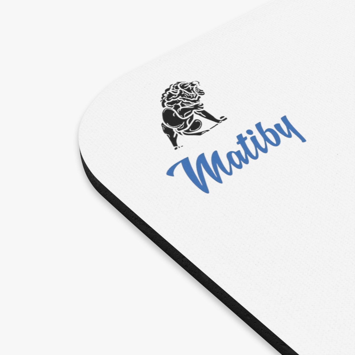 Matiby White Mouse Pad (Rectangle)