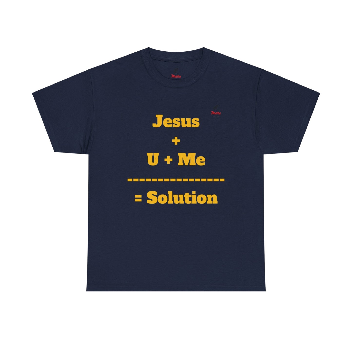 Jesus+U+Me Unisex Heavy Cotton Tee