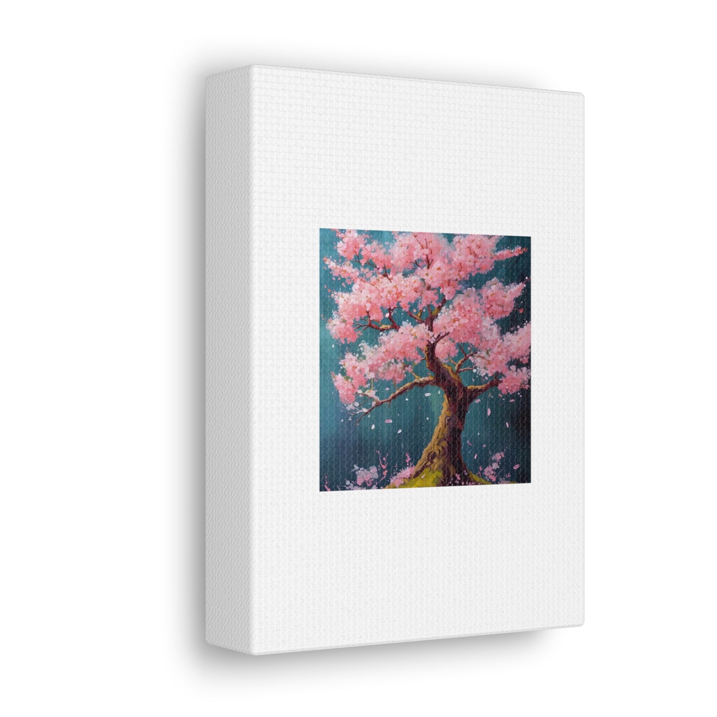 Cherry Blossom White Canvas Gallery Wraps