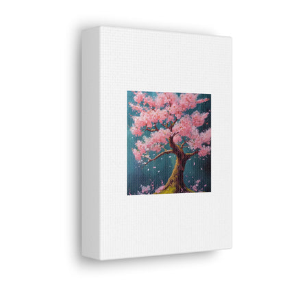 Cherry Blossom White Canvas Gallery Wraps