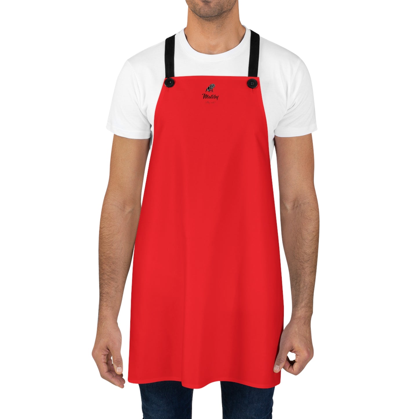 Matiby Red Apron (AOP)