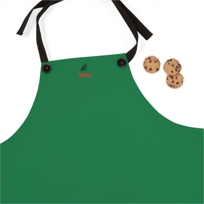 Matiby Dark Green Apron (AOP)