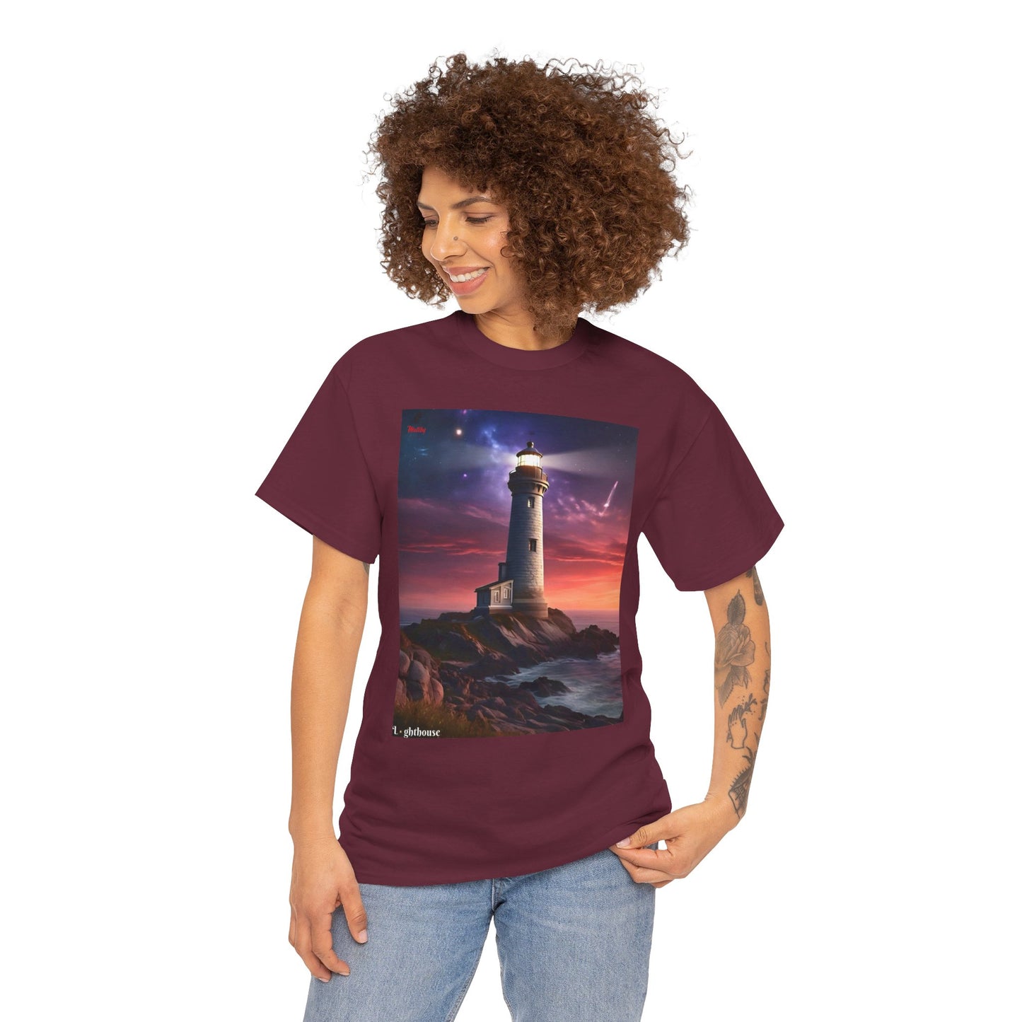 Lighthouse Unisex Heavy Cotton Tee