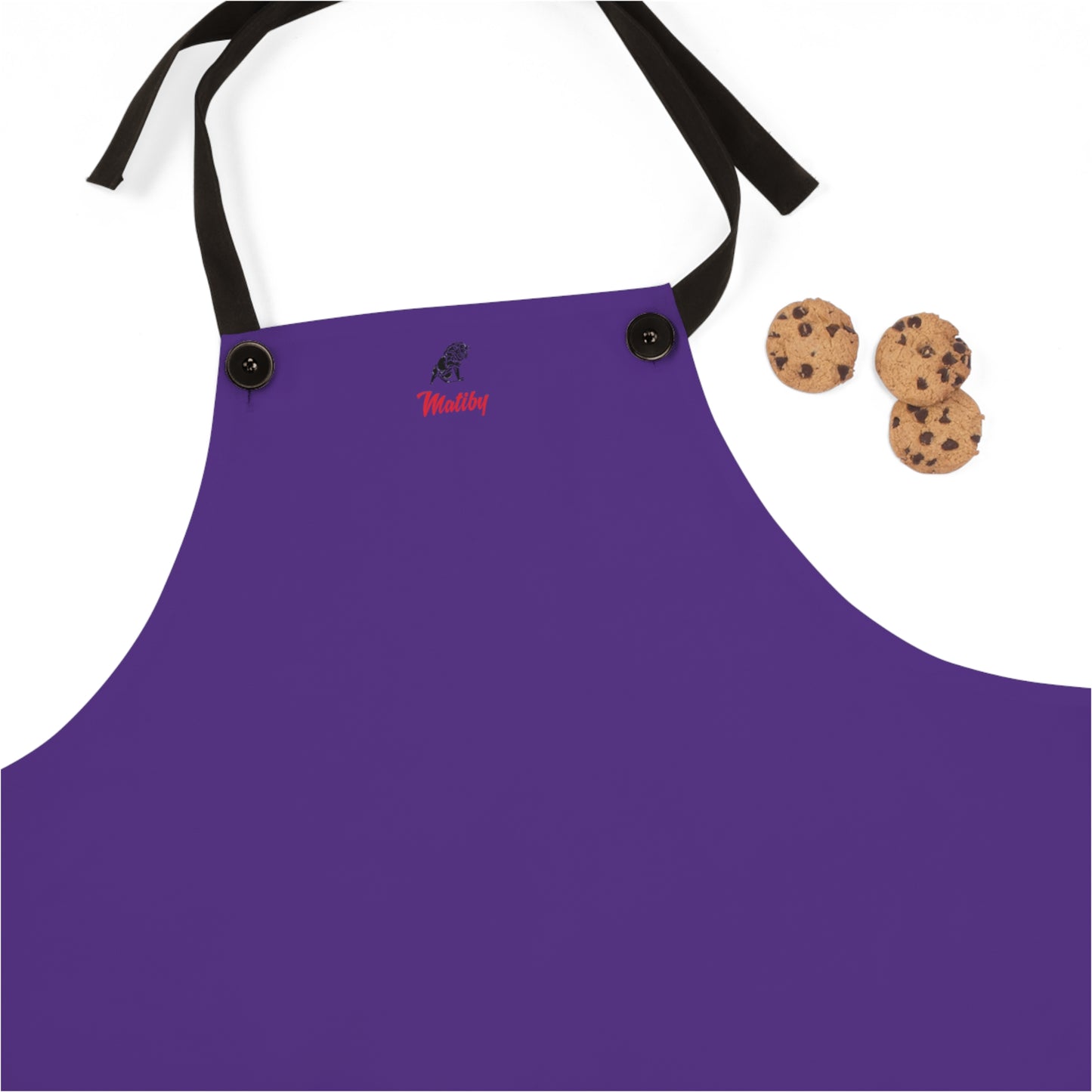 Matiby Purple Apron (AOP)