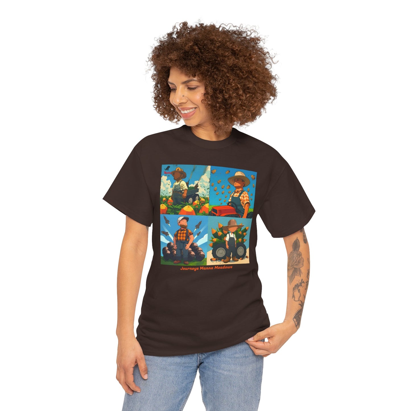 Journeys Manna Meadows Unisex Heavy Cotton Tee