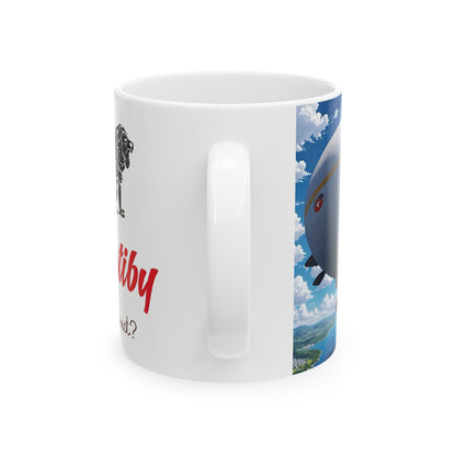 Matiby Airbo Ceramic Mug, (11oz, 15oz)