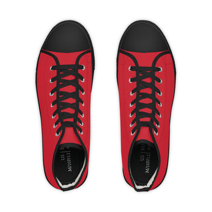 Men's Red High Top Sneakers