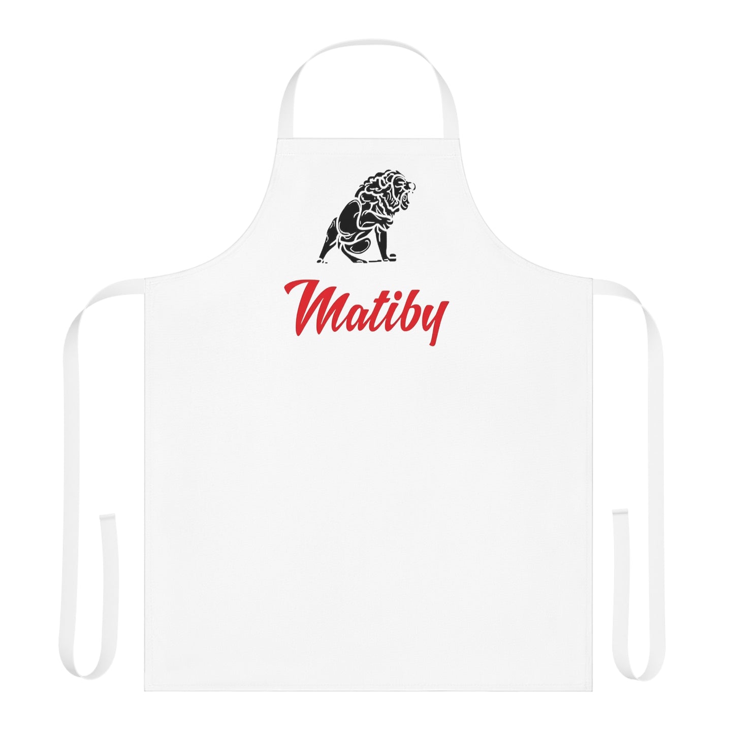 Matiby White Apron (AOP)