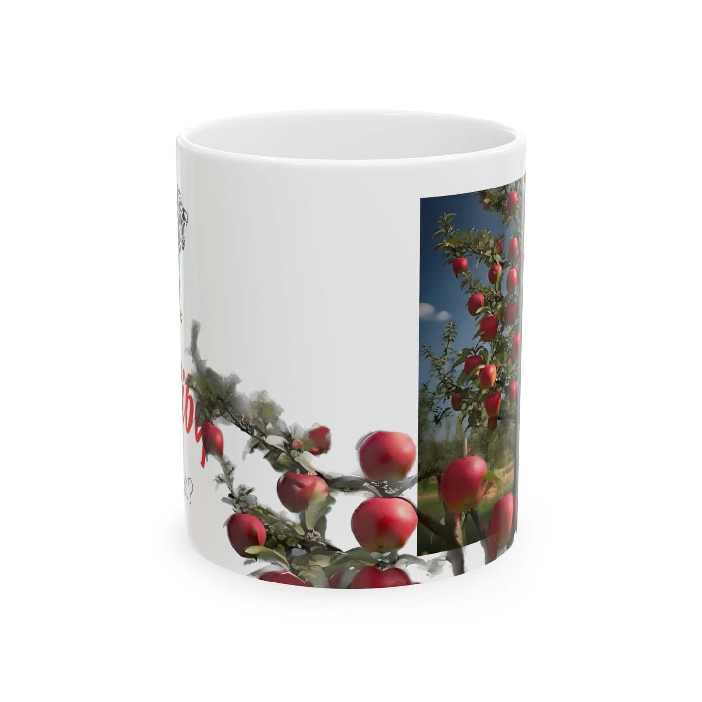 Matiby Appley Ceramic Mug, 11oz