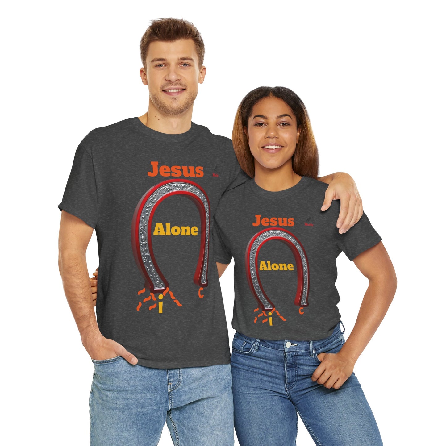 Magnetic Jesus The Original Unisex Heavy Cotton Tee