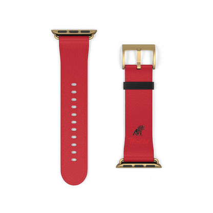 Matiby Dark Red Watch Band