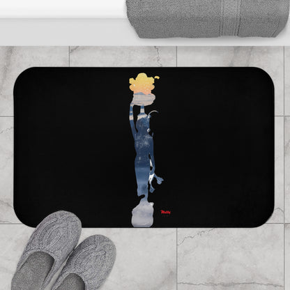 Vol-Subs Black Bath Mat