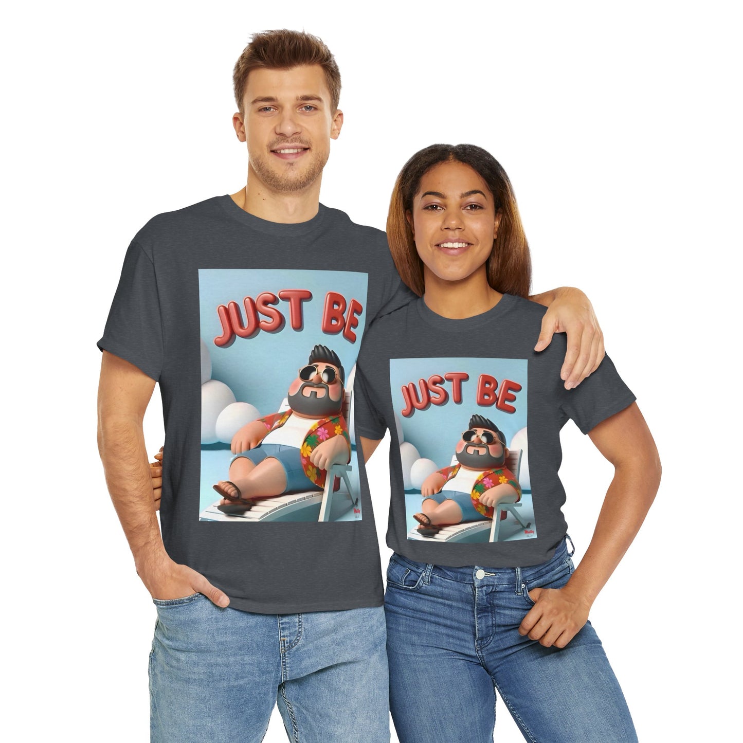 Just Be Unisex Heavy Cotton Tee