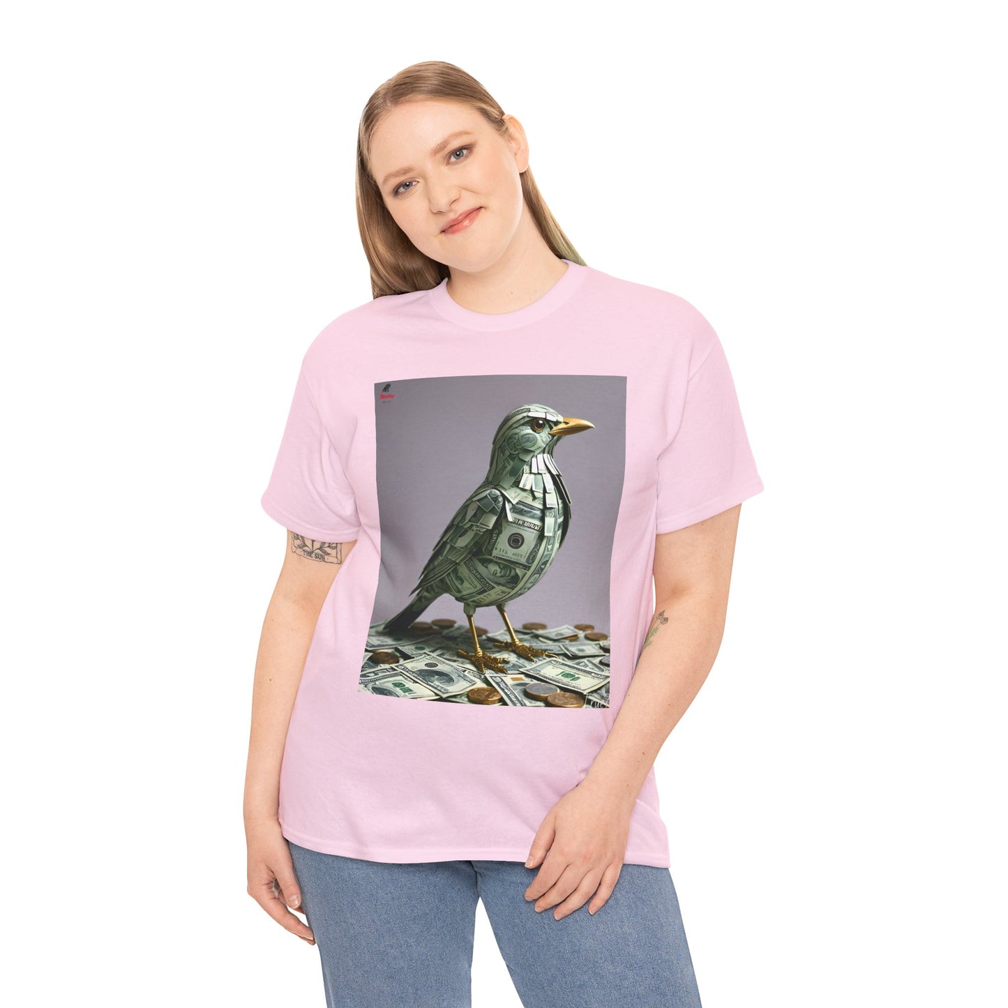 M$ney Bird Heavy Cotton Tee