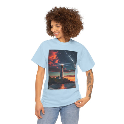 Lighthouse Unisex Heavy Cotton Tee