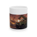 Adventure 4x4 Trucks #19, Geology Lava Volcanologists On The Go White Ceramic Mug — Find Your Path To The Essentials Cup (11oz & 15oz)