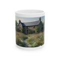 Cozy Architecture & Dreamy Landscapes #13 White Ceramic Mug – Homes Home Sweet Home Cup (11oz/15oz)