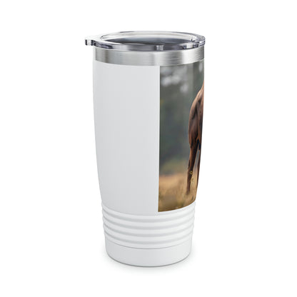 Artzy Bison Ringneck Tumbler, 20oz