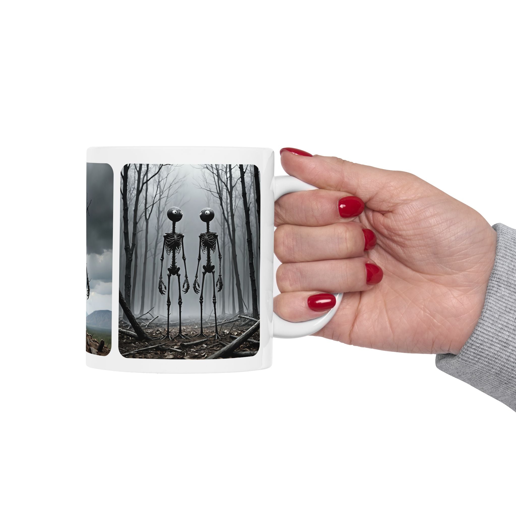 The Stick-To-It Species #8 White Ceramic Mug – Anatomy of Optimism Cup 11oz/15oz