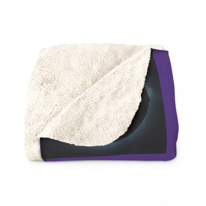 Matiby MEK Purple Sherpa Fleece Blanket